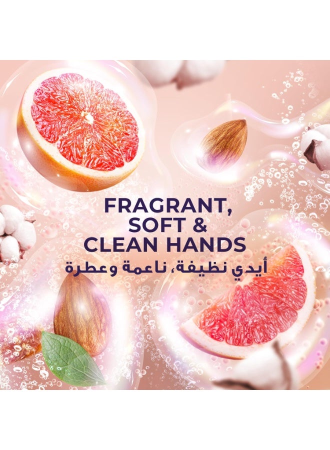Lux Perfumed Hand Wash, Satin Grapefruit and Almond Oil, for Fragrant, Soft & Clean Hands, 500ml - Image 5